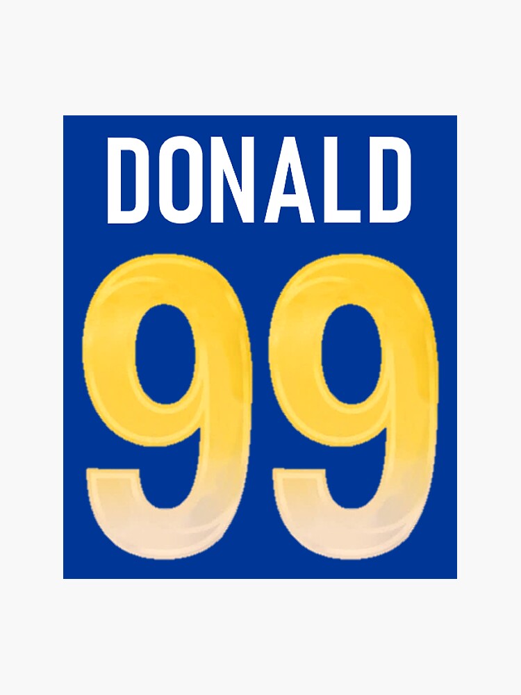 Aaron Donald Sticker by monsieurlepur