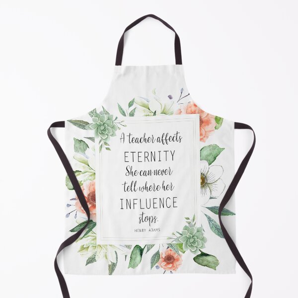 Item preview, A teacher affects eternity, Henry Adams quote for teachers designed and sold by latiendadearyam.