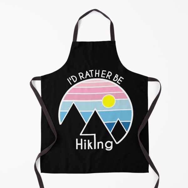 Item preview, I'd rather be Hiking designed and sold by MerchActually.