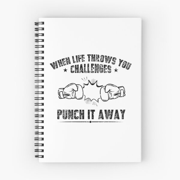 Item preview, Boxing Motivation Quote - Life Challenges designed and sold by kcaandwu.