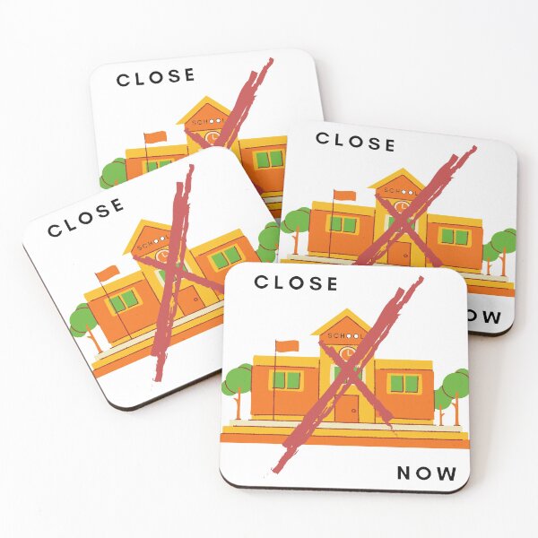 Item preview, Close School Now  designed and sold by artesiaKT.