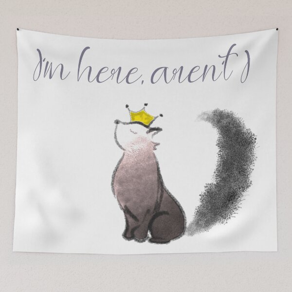 Item preview, Arrogant cute cat pattern designed and sold by Chino20.