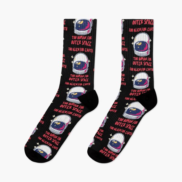 Item preview, Too Alien for Earth Too Human for Outer Space designed and sold by lmcvinco.