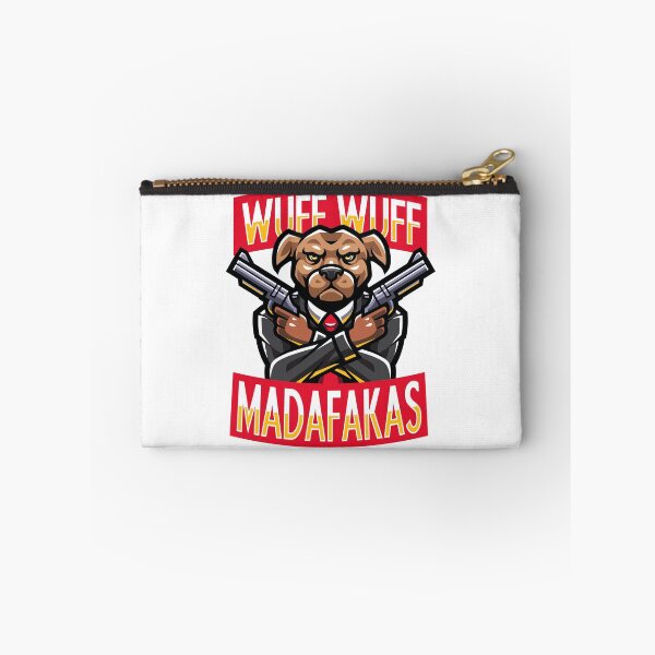 Item preview, Woof Woof Madafaka's Vintage Crazy Dog Funny Graphic designed and sold by lotushaza.