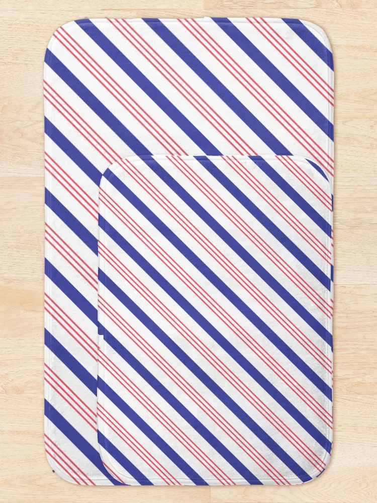 Thumbnail 5 of 6, Bath Mat, Nautical pattern designed and sold by della95.