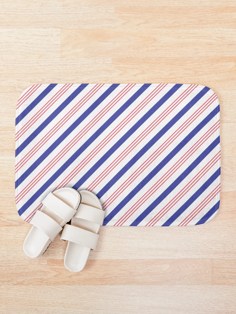 Thumbnail 1 of 6, Bath Mat, Nautical pattern designed and sold by della95.