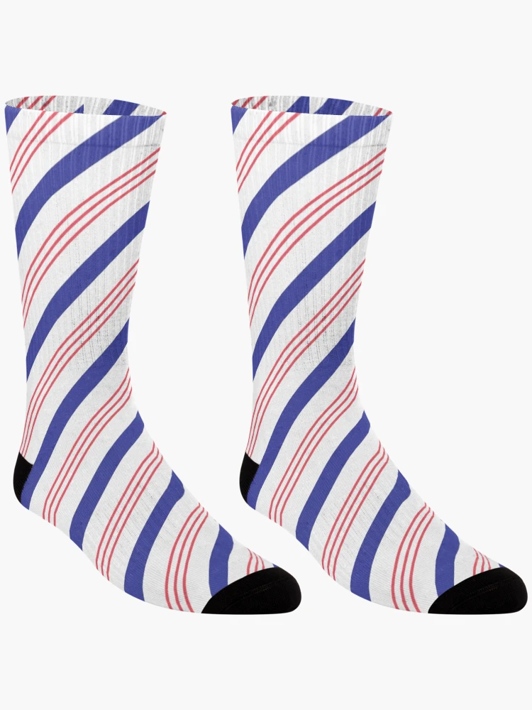 Thumbnail 3 of 5, Socks, Nautical pattern designed and sold by della95.