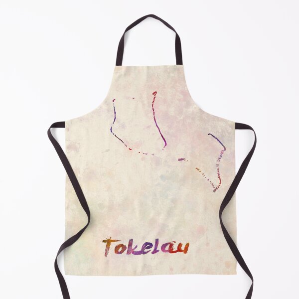 Item preview, Tokelau watercolor map  designed and sold by paulrommer.