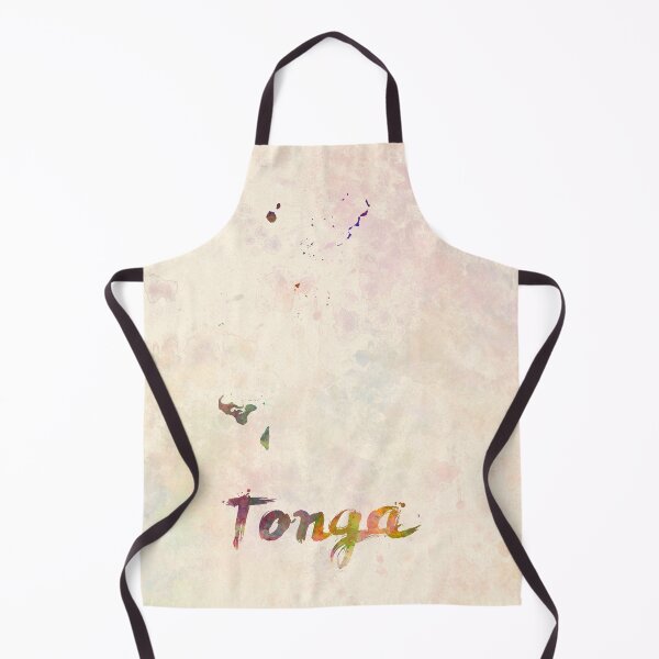 Item preview, Tonga watercolor map designed and sold by paulrommer.