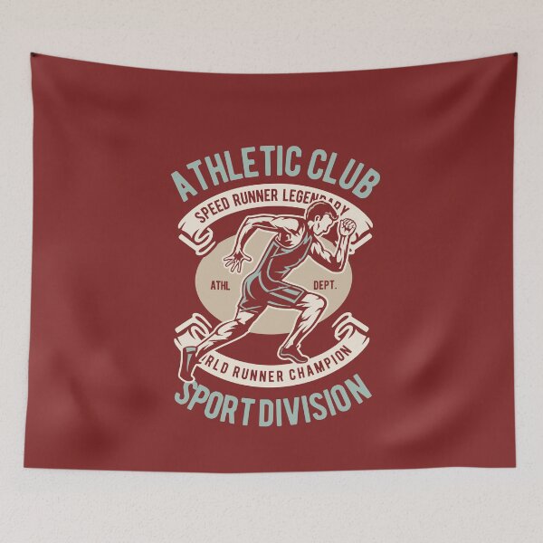 Item preview, Athletic club sport division designed and sold by WigglyLine.