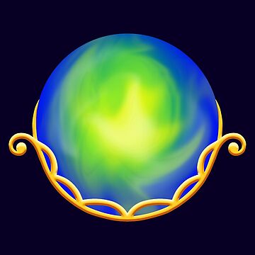 Artwork thumbnail, Cradled Globes - Terra Gold by StephOBrien
