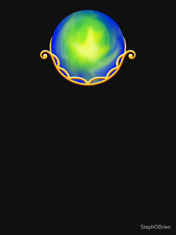Thumbnail 7 of 7, Active T-Shirt, Cradled Globes - Terra Gold designed and sold by StephOBrien.