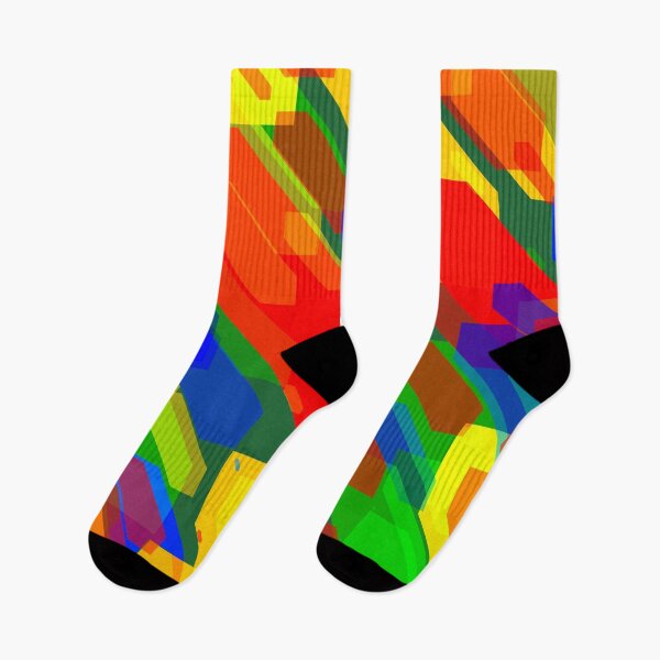 Item preview, Colorful distorted hexagons designed and sold by lalylaura.