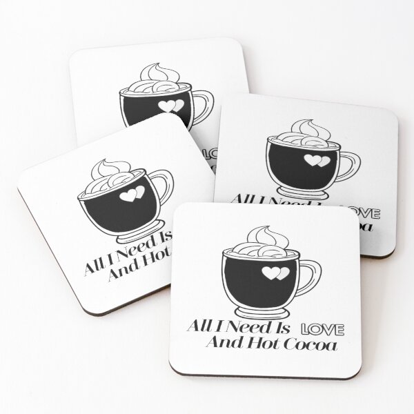 Item preview, All I Need Is Love And Hot Cocoa designed and sold by NancyArtDesigns.