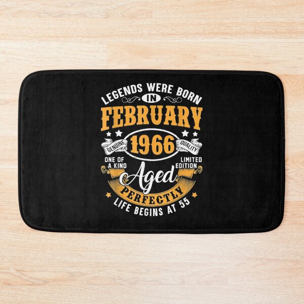Item preview, Legends Were Born In February 1966 55th Birthday Gifts designed and sold by charissamo77.