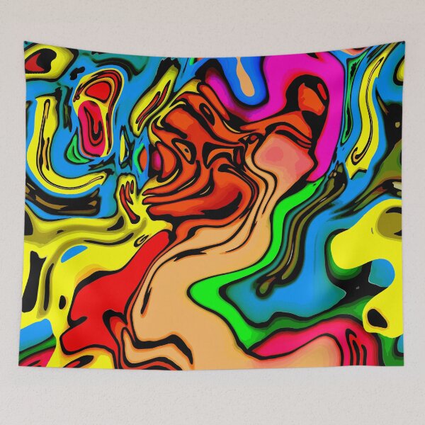 Item preview, Colorful texture designed and sold by lalylaura.
