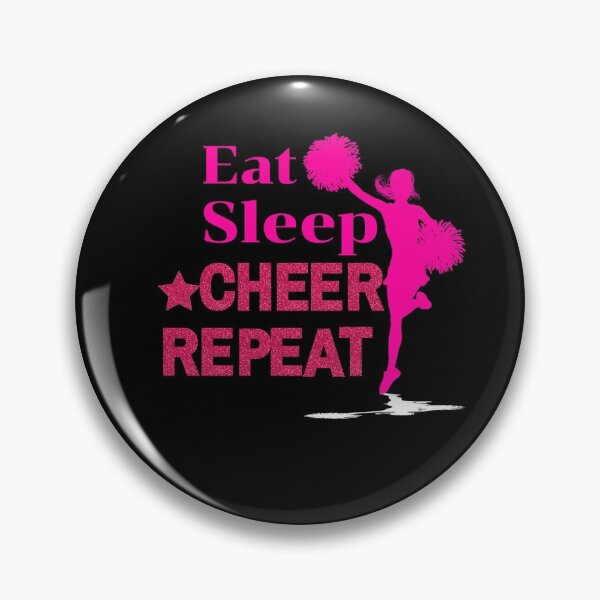 Item preview, Eat Sleep Cheer Repeat designed and sold by pradpak.