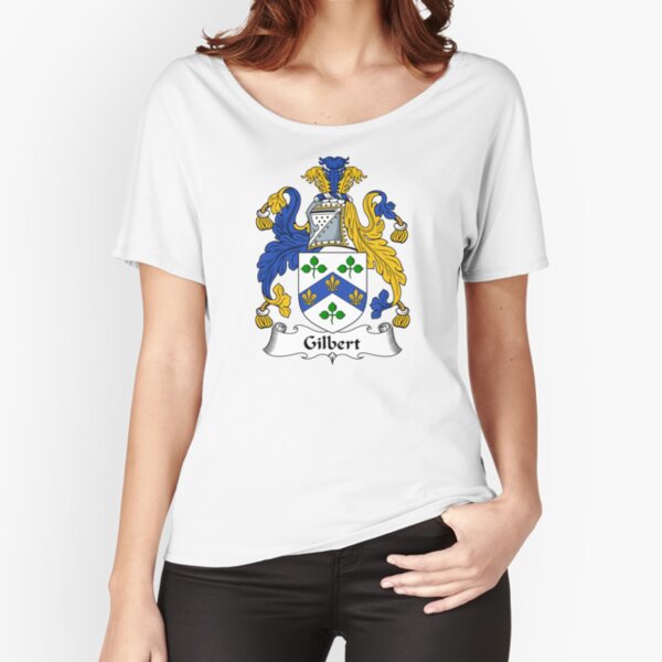 "Gilbert Coat of Arms / Gilbert Family Crest" Tshirt by