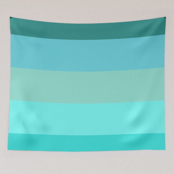 Item preview, Stripe Pastel Turquoise Pattern  designed and sold by JienChan26.