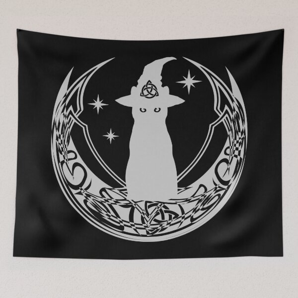 Item preview, Celtic Moon Cat Witch designed and sold by Depic Spirit.