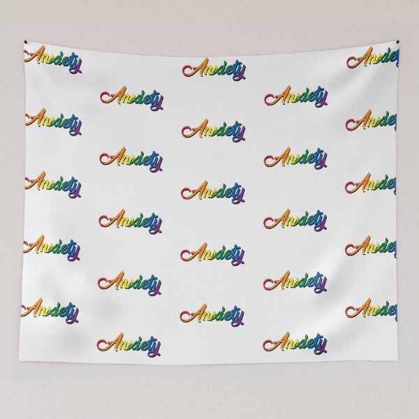 Item preview, Anxiety Gay Pride designed and sold by tinysuccubus.