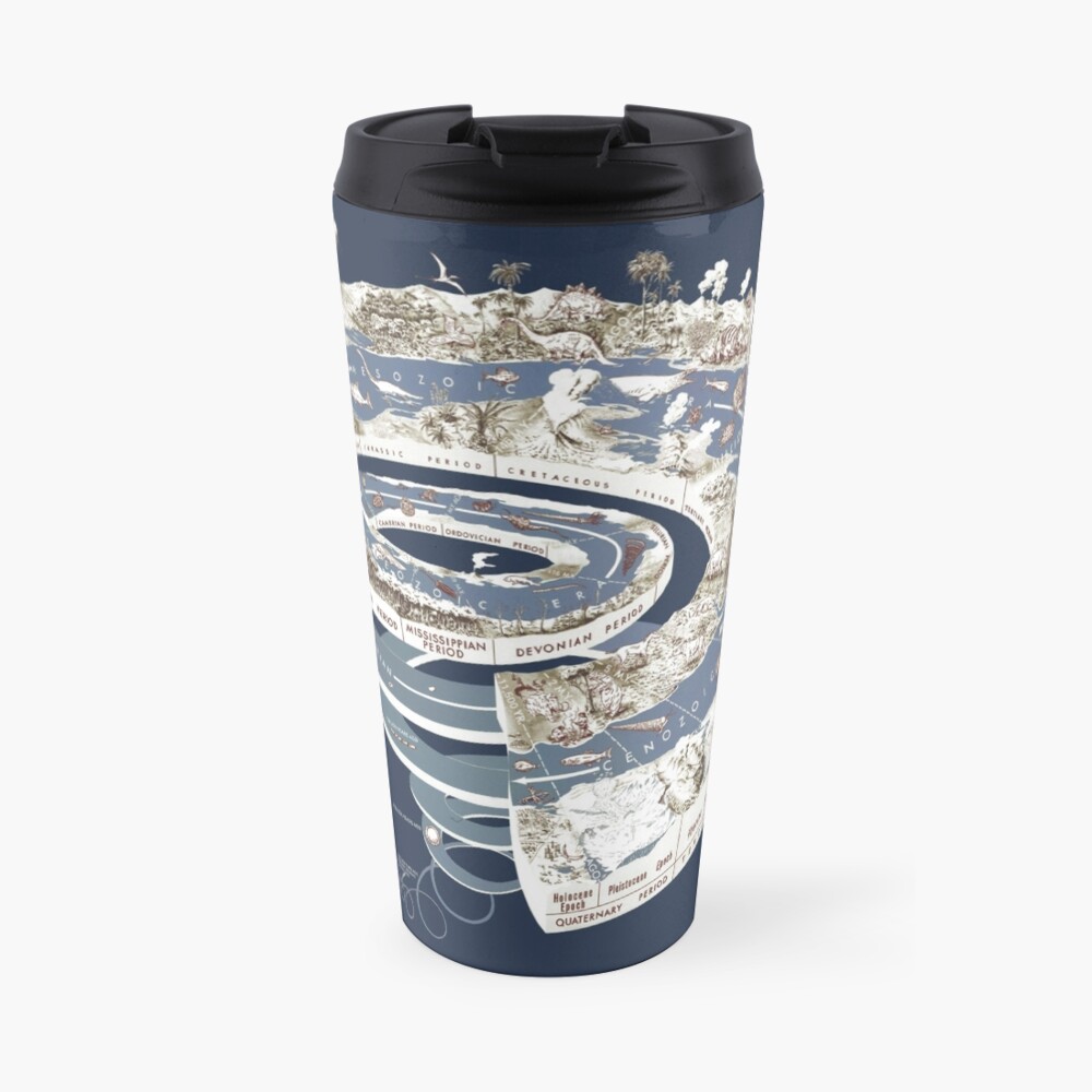 Geologic Period Timeline Travel Mug