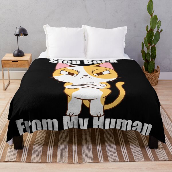 Item preview, Step Back From My Human Kitty designed and sold by Animal Gifts For Animal Lovers.