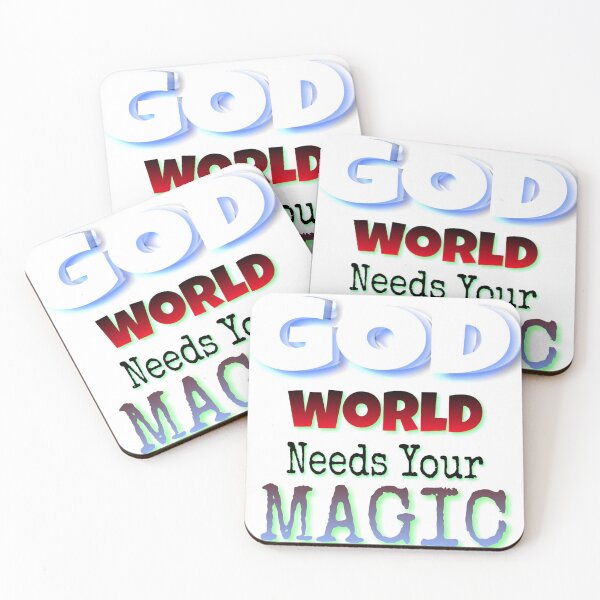 Item preview, God world needs your magic  designed and sold by 59SHOP24.