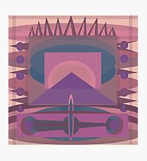Ediemagic Quilted Time Traveller Photographic Print