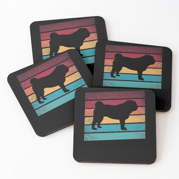 Item preview, Retro Pug Vintage Gift Dog Lover designed and sold by besTmanuFacture.