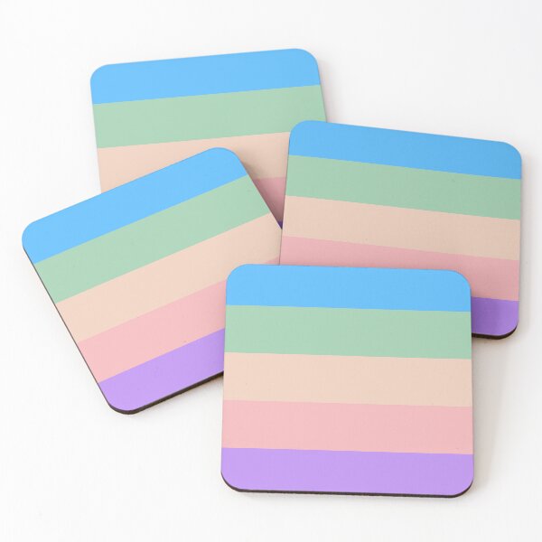 Item preview, Stripe Pastel Rainbow Color Pattern  designed and sold by JienChan26.