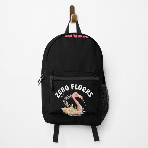 Item preview, Zero Flocks Given Pink Exotic Wading Bird Native Flamingo Flocked Animal Rights Birds Eat Shrimp Collection designed and sold by shirti.