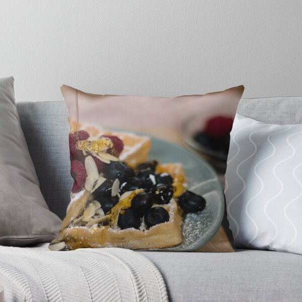 Item preview, Waffles with Berries and Dripping Honey Syrup designed and sold by lemontee.