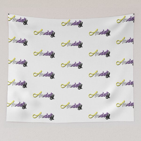 Item preview, Anxiety Nonbinary Pride designed and sold by tinysuccubus.