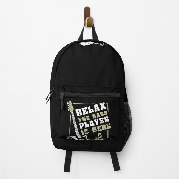 Item preview, Relax The Bass Player Is Here String Instrument Song Music Low Pitched String Music Instruments Band Beat Apparel designed and sold by shirti.