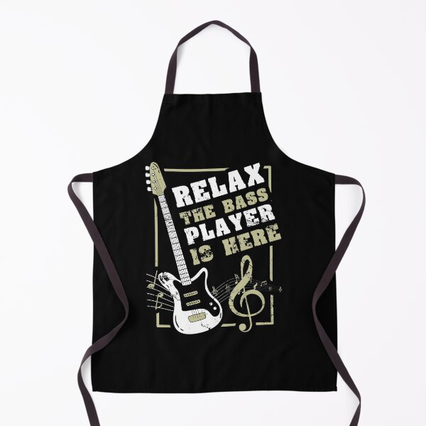 Item preview, Relax The Bass Player Is Here String Instrument Song Music Low Pitched String Music Instruments Band Beat Apparel designed and sold by shirti.