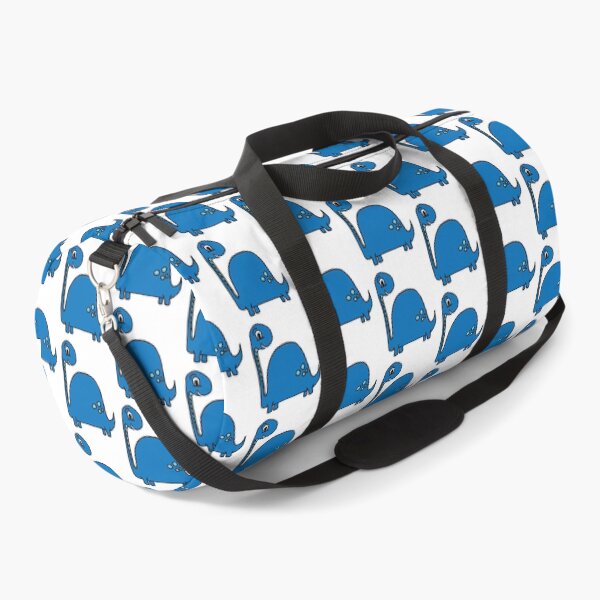 Item preview, Blue Dinosaur Max on white background by Jess Cargill designed and sold by jesscargill.