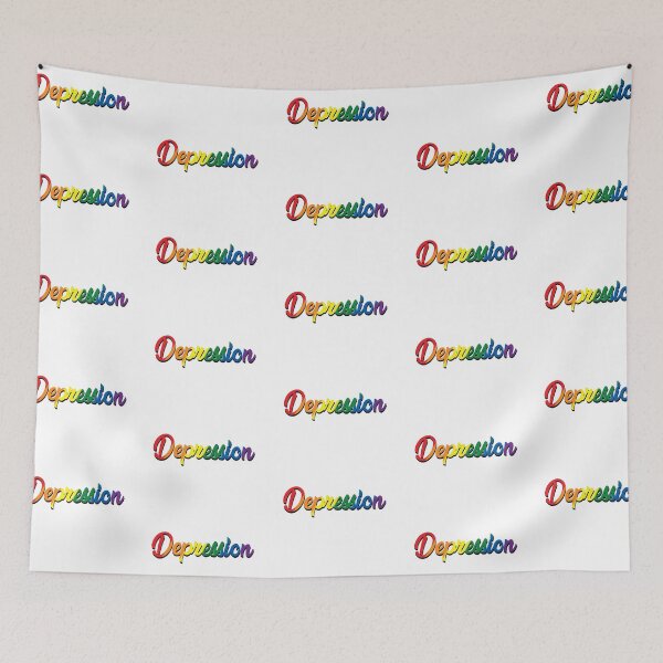 Item preview, Depression Gay Pride designed and sold by tinysuccubus.