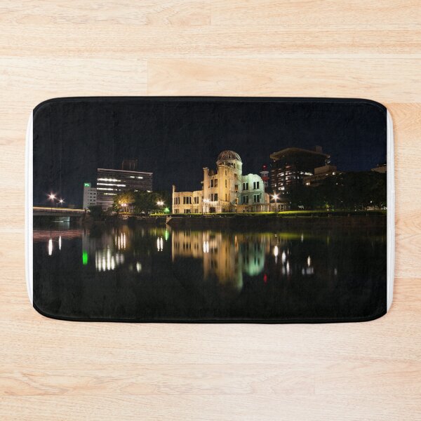 Item preview, Hiroshima A-bomb dome reflection Art print designed and sold by Zs Photo.