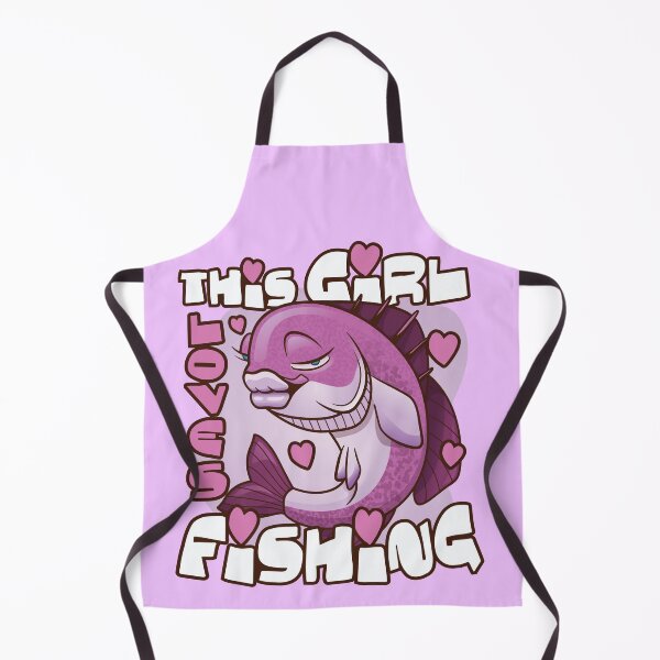 Item preview, This Girl Loves Fishing designed and sold by Ransyn Art.
