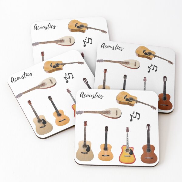 Item preview, Acoustic Guitar Styles Collection Music Notes Flamenco Cowboy designed and sold by CBCreations73.
