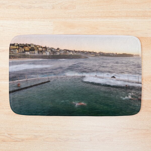 Item preview, Bronte Beach Morning Sunrise at the Rock Pool designed and sold by mariagram17.