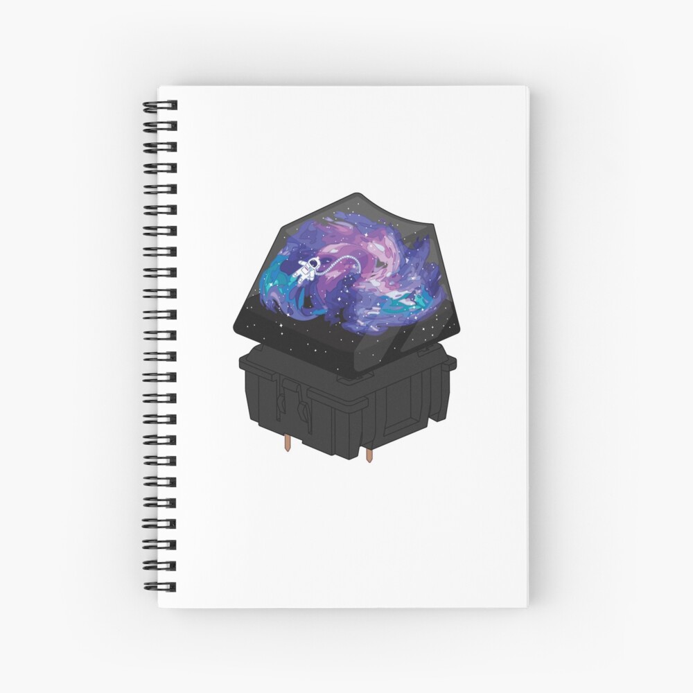 Mechanical Keyboard Galaxy Space Cute Astronaut Artisan Keycap And Switch Art Print For Sale By Charredsky Redbubble