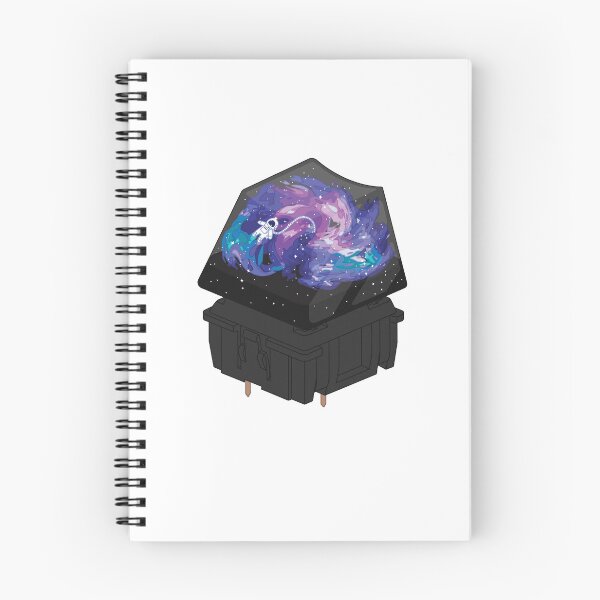 Item preview, Mechanical Keyboard Galaxy Space Cute Astronaut Artisan Keycap and Switch designed and sold by Charredsky.