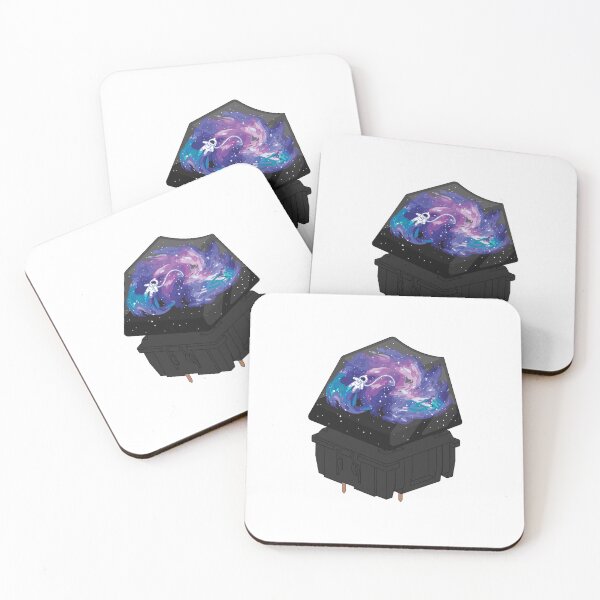 Item preview, Mechanical Keyboard Galaxy Space Cute Astronaut Artisan Keycap and Switch designed and sold by Charredsky.