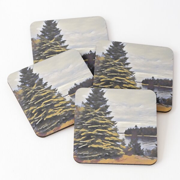 Item preview, Tree on lakeside designed and sold by BloomStudios14.