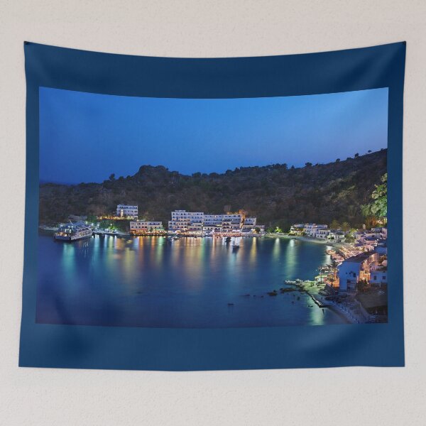 Item preview, Night falling on Loutro designed and sold by Hercules Milas.