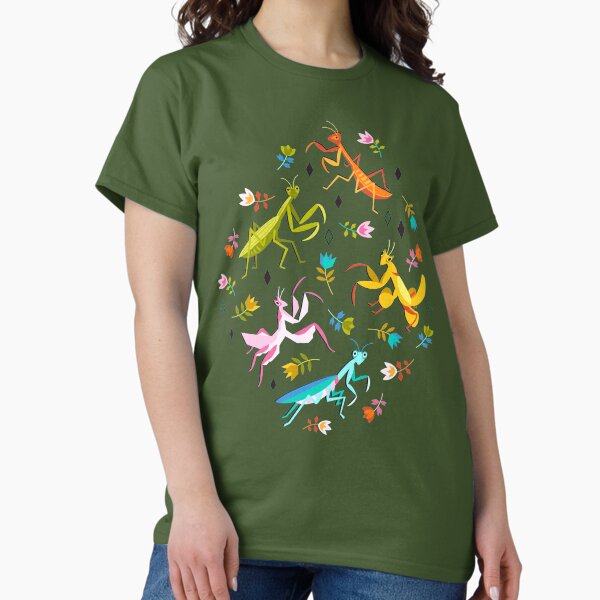 Item preview, An Unordinary Array of Praying Mantises - Kelly Green designed and sold by TigaTiga.