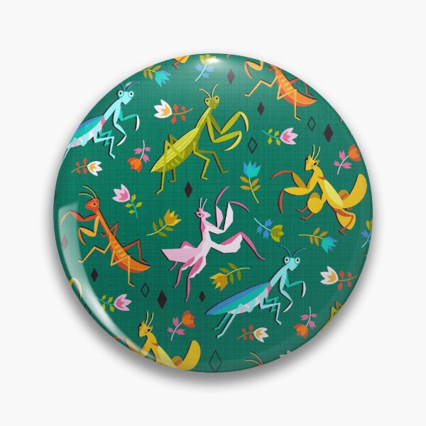 Item preview, An Unordinary Array of Praying Mantises - Kelly Green designed and sold by TigaTiga.