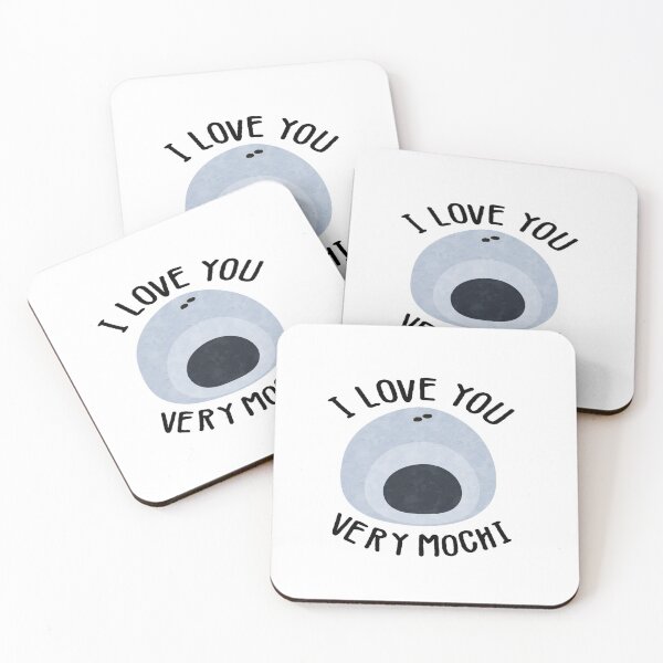 Item preview, I love you very mochi (Blue) designed and sold by Lady Grim.